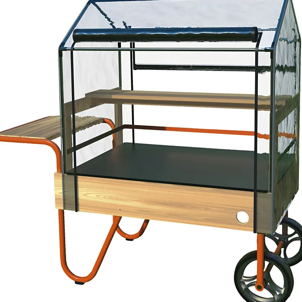 TopPlay by beleduc Drivhusvagn Utomhus, stl. 109x115x60 cm, 1 st.