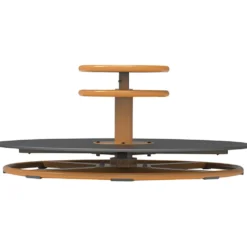 TopTrike by beleduc Karusell, H: 360 mm, Dia. 850 mm, gul, 1 st.