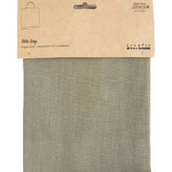 Tote bag, stl. 38x42 cm, 185 g, dusty grön, 1 förp.