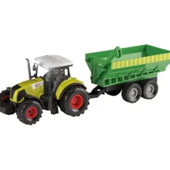 Traktor med ljus och ljud, L: 35 cm, stl. 1:32, Innehållet kan variera , 2 delar/ 1 förp.