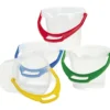 Transparent hink, H: 14 cm, 1,2 l, 1 st.