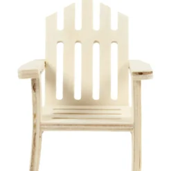 Trädgårdsstol, H: 9 cm, D: 9 cm, B: 7,5 cm, 1 st.