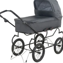 TRILLE Mega barnvagn - extra lång, grå, 1 st.