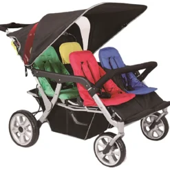 TRILLE Quadro sittvagn, utan motor, stl. 127x85x96 cm, svart, 1 st.