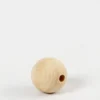 Träpärlor, Dia. 20 mm, Hålstl. 4 mm, 200 st./ 1 förp.