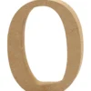 Träsiffra, 0, H: 8 cm, tjocklek 1,5 cm, 1 st.