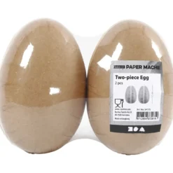 Tvådelade ägg, L: 12 cm, 2 st./ 1 förp.
