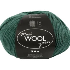 Ullgarn, L: 125 M, grön, 100 g/ 1 nystan