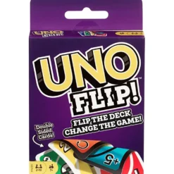 UNO Flip, L: 14 cm, B: 9 cm, DK,NO,SE,FI, 112 delar/ 1 förp.