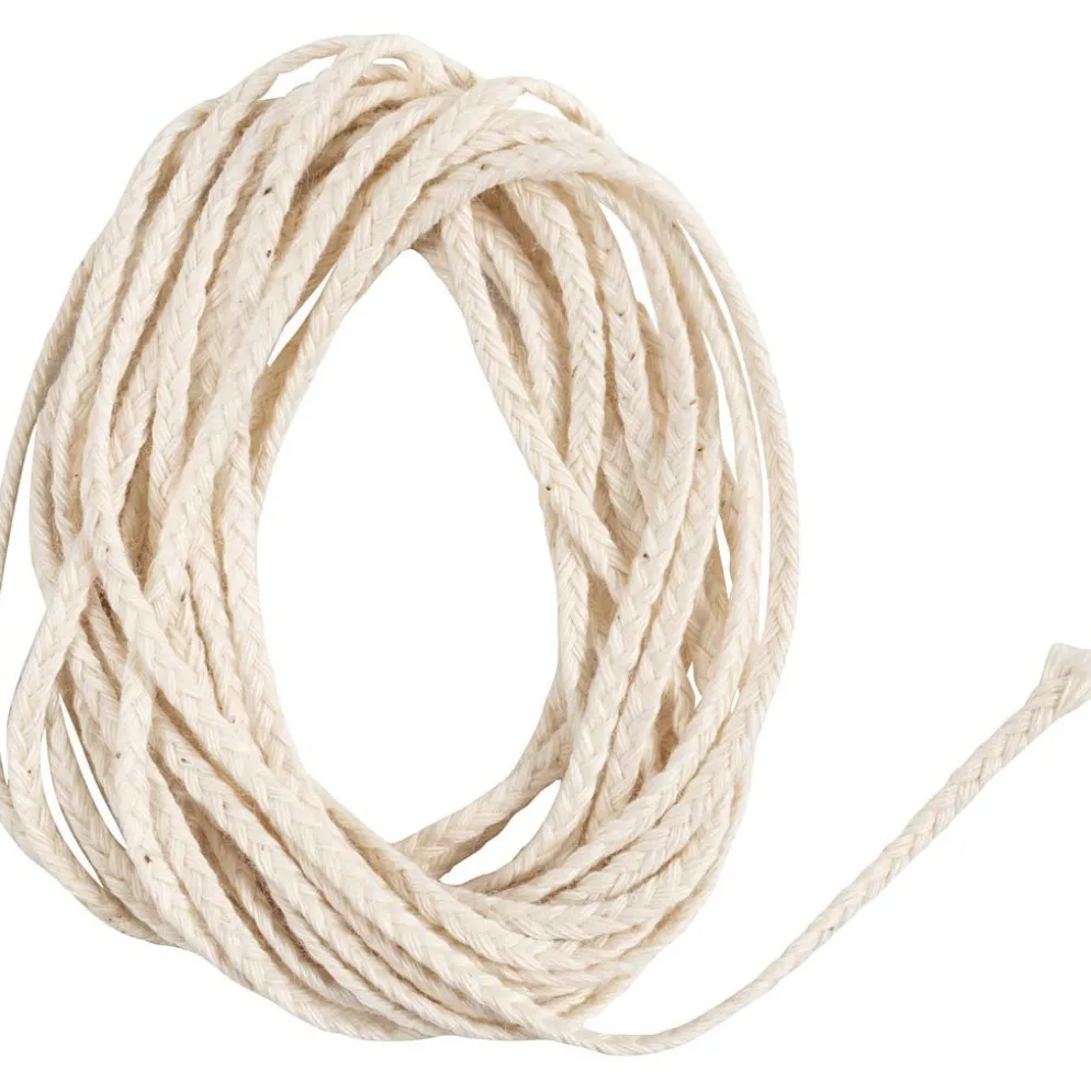 Veke, Lämplig för ljus stöpta i dopp (dia. 15–22 mm) och ljus stöpta i form (40–60 mm), 100 g, 3 m/ 1 förp.