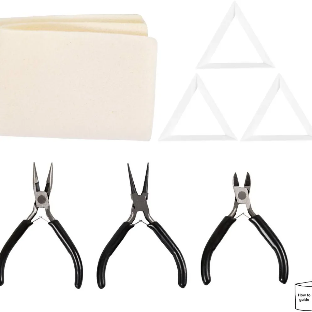 Verktygsset Smycken, L: 10+11+12 cm, 1 set/ 1 förp.
