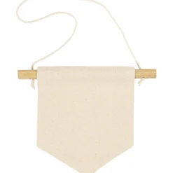 Väggbanner, Spetsig form, H: 16,5 cm, B: 15 cm, 300 g, ljusnatur, 2 st./ 1 förp.