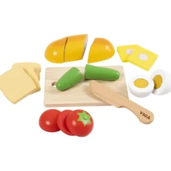 VIGA Frukostset, mixade färger, 1 set