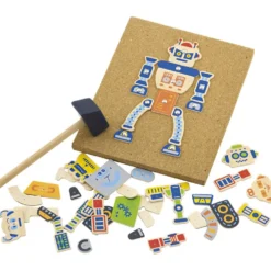 VIGA hammarmosaik, Robot, stl. 23x18 cm, 1 st.