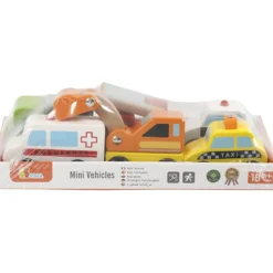 VIGA minibilar, stl. 7-9 cm, 6 delar/ 1 förp.
