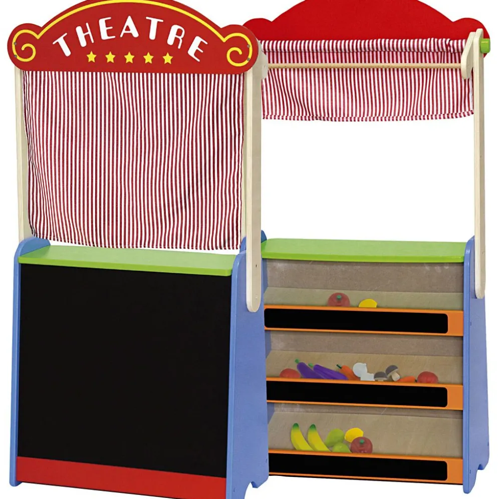 VIGA teater och handelsbod, H: 125 cm, L: 66 cm, B: 29 cm, 1 st.