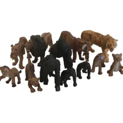 Vilda djur, stl. 5-14 cm, 12 st./ 1 set