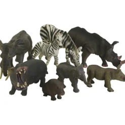 Vilda djur, stl. 5,5-14 cm, 8 st./ 1 set