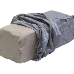 Vit Raku-lera med chamotte, 10 kg/ 1 förp.