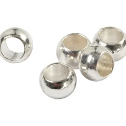 Wireklämmor, Dia. 2,5 mm, silver, 100 st./ 1 förp.